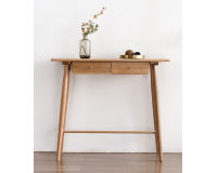 Natural Solid Oak Console Table ( new arrival)