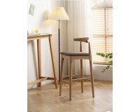 Berlin Solid Oak Bar Stool (coming in early August)