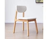 Navia Solid Oak Dining chair with fabric (coming soon)