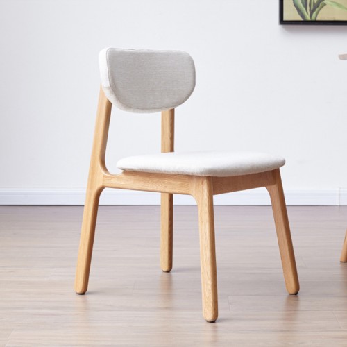 Navia Solid Oak Dining chair with fabric (coming soon)