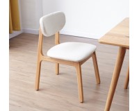 Navia Solid Oak Dining chair with fabric (coming soon)