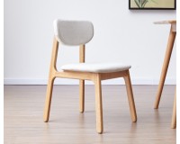 Navia Solid Oak Dining chair with fabric (coming soon)