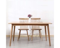 Berlin Solid Oak Dining Table 1.5m (new arrival)