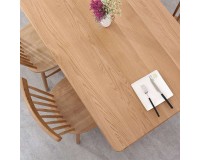 Berlin Solid Oak Dining Table 1.5m (new arrival)