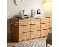 Haven solid oak 9 Drawer Lowboy Dresser (coming in early August)