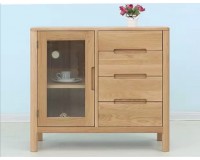 Navia Natural Solid Oak Buffet Unit