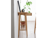 Natural Solid Oak Console Table ( new arrival)