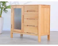 Navia Natural Solid Oak Buffet Unit