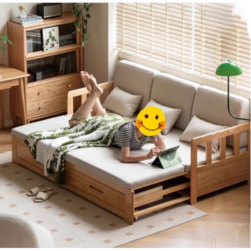 Seattle Solid Oak Sofa Bed (coming in early August)