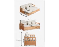Seattle Solid Oak Sofa Bed (coming in early August)