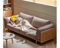 SkyLin Solid Oak Sofa (coming in early August)