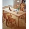 Navia Solid oak Extendable Dining Table