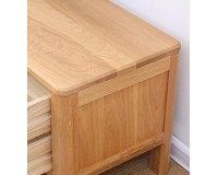 Navia Natural Solid Oak Entertainment Unit 1.5m and 1.8m  (New Arrival！）