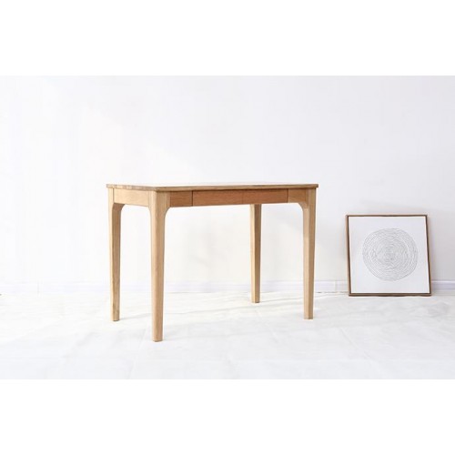 Nordic Natural Solid Oak Study Desk 1m (new arrival)