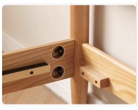 Nova Solid Oak Queen Size Bed Frame with silicone leather (coming soon)