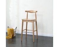 Berlin Solid Oak Bar Stool (coming in early August)
