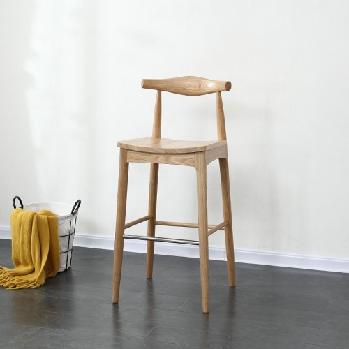 Berlin Solid Oak Bar Stool (coming in early August)