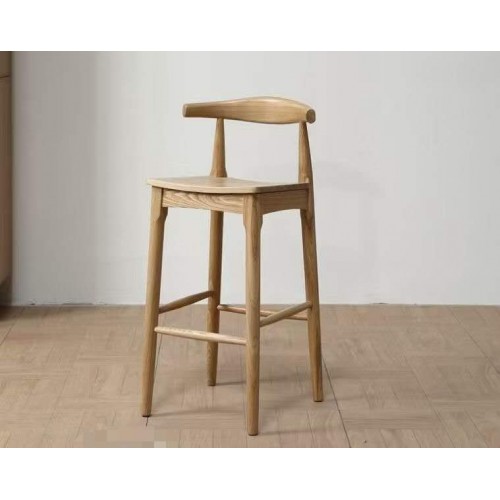 Berlin Solid Oak Bar Stool  Berlin Solid Oak Bar Stool